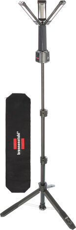 Oplaadbare LED-bouwlamp met statief, 2500 lm, IP65