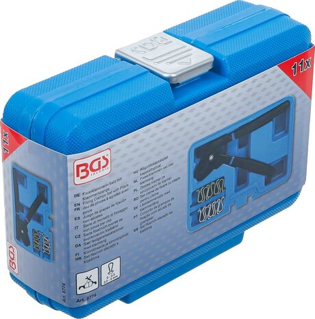 Bgs Technic Fixing Clamp Set 11-delige