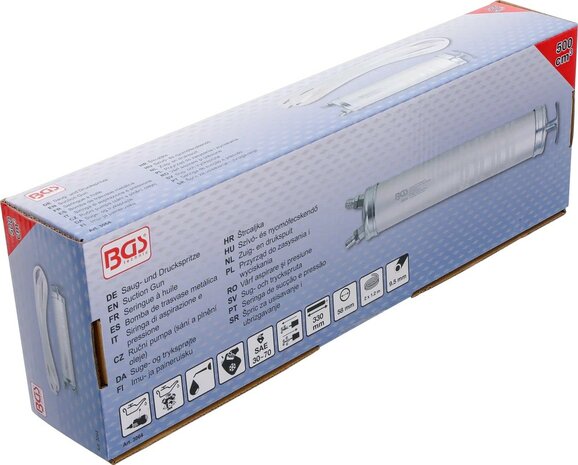 Bgs Technic Zuig- en drukspuit