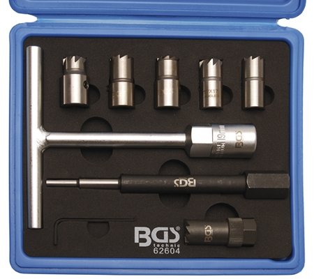 Bgs Technic Injector-zittingfreesset 9-dlg