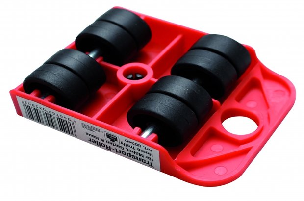 Plastic Transport Roller (Thuis Trolley), 80 x 105 x 30 mm