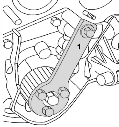 Bgs Technic Motorafstelset voor Fiat, Ford, Lancia 1.2, 1.4 8V