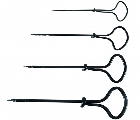 4-delige handboor set, 2-5 mm