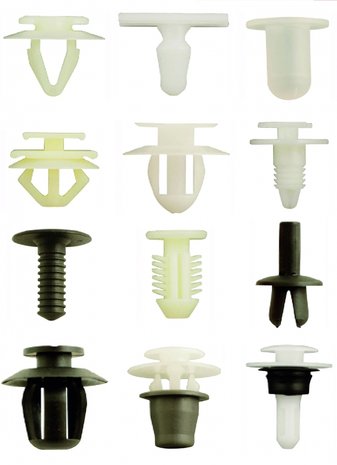 Bgs Technic Assortiment, bekledings clips voor Peugeot & Citroen, 345-delig