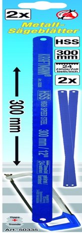 Bgs Technic 2-delige HSS Metal Blade Set 13 x 300 mm