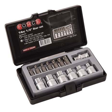 Bit set Torx 14 delig