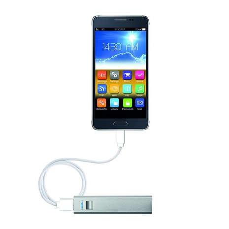 Powerbank reserveaccu 2600mAh + USB lader