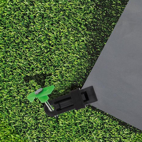 Tenttapijt clips - set van 4 stuks