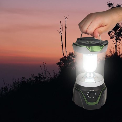 Campinglamp dimbaar