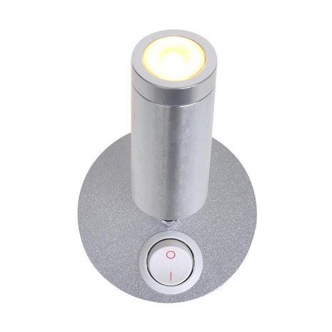 Opbouwspot 1-led zwenkbaar 12V 120lm  dia 65x65-130mm