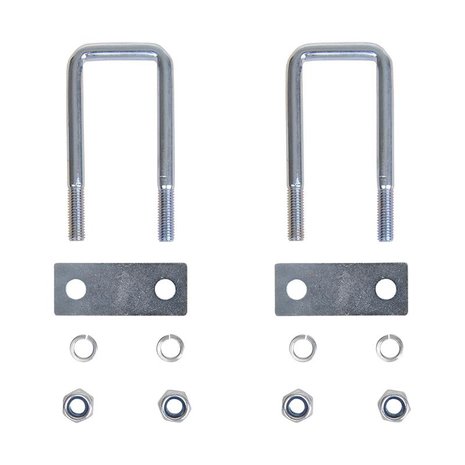 U-beugel 40mm hoekig - set van 2 stuks