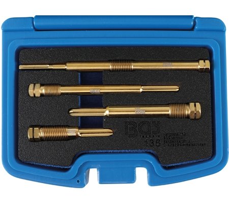 Bgs Technic Glow Plug Bore Reamer Set 4 delig