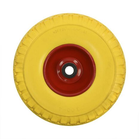 PU band met metalen velg 10" 3.00-4