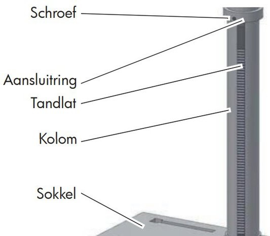 Kolomboormachine diameter 25mm