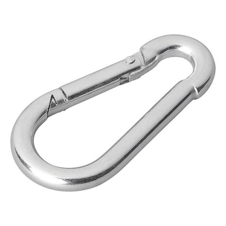 Karabijnhaak metaal 5x50mm x10 stuks