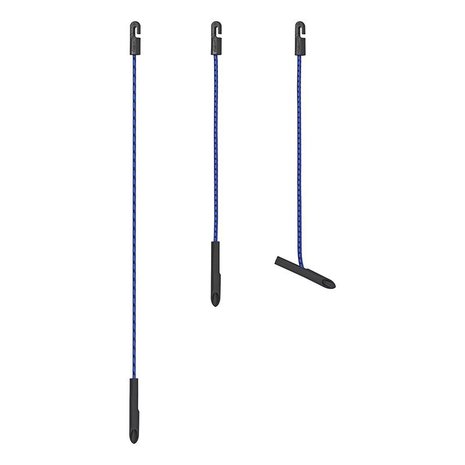 Dekzeil spanner blauw 280mm set van 4 stuks