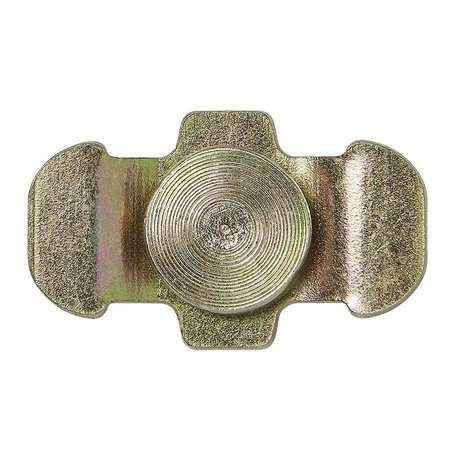 Stud fitting dubbel met bout 3/8"