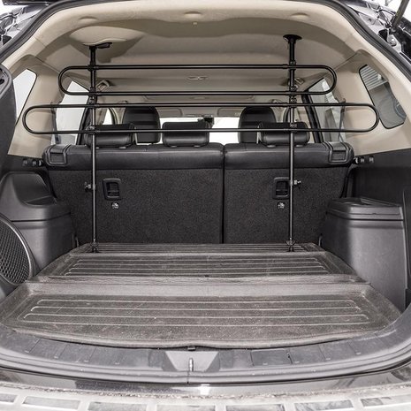Bagage- hondenrek 2x2-buizen metaal
