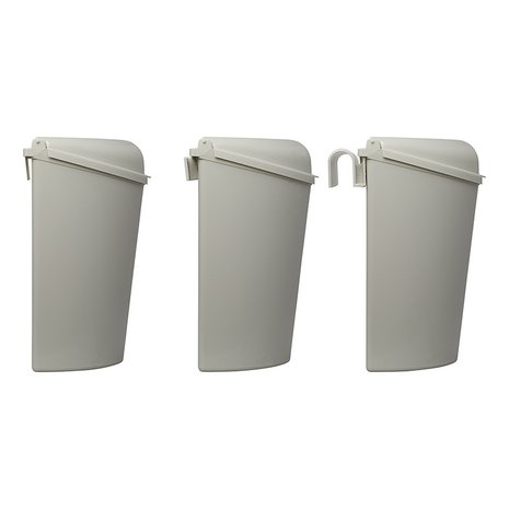 Afvalbak met deksel 6L voor caravan/camper