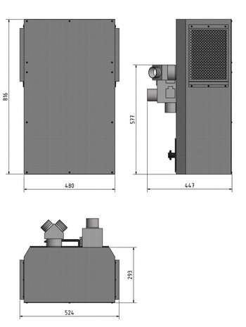 Standalone afzuiging voor bandschuurmachines