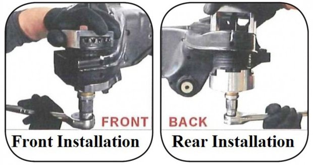 Subframe rubber montageset Mercedes Benz