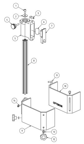 Boorafscherming dubbel venster optimum