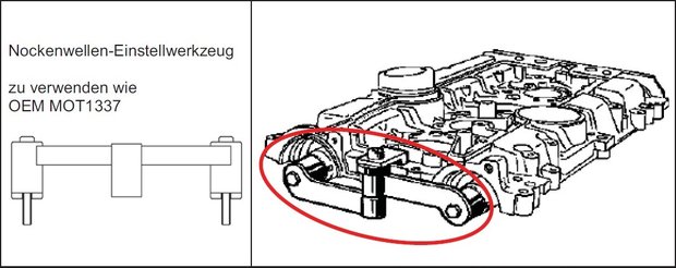 Bgs Technic Motorafstelset voor Renault, Volvo, Ford 16V, 20V Benzin