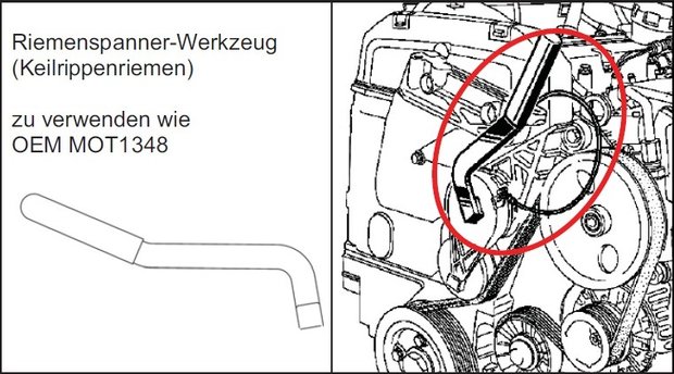 Bgs Technic Motorafstelset voor Renault, Volvo, Ford 16V, 20V Benzin