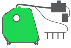 Jeu d'outils pour conduite de carburant