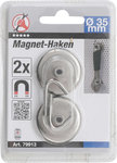 Magneethaak rond diameter 34 mm 2-dlg