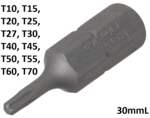 Bgs Technic Bit 8 mm (5/16) buitenzeskant T-profiel (voor Torx) T10