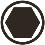 Bgs Technic Int. Hex. Bit 30 mm korte broek, 4 mm, 3/8