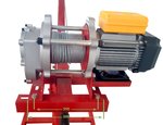 Mobiele kraan 500 kg met 230v elektrische lier