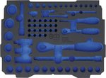 Koffer inlegmodule voor Art. BOXSYS1 & 2 leeg voor Art. 3351