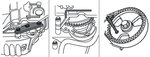 Bgs Technic Motor Timing Gereedschapsset voor Rover Peugeot Ford Volvo 2.0 & 2.2LD