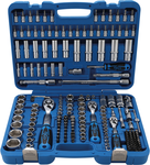 Bgs Technic Dopsleutelset zeskant (1/4) / (3/8) / (1/2) 192-dlg