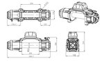 Lier 24V, 5443kg 4.95kw 26m IP68