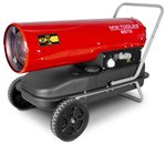 Warmeluchtblazer diesel 50kw met remote