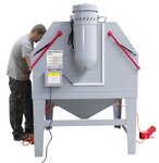 Zandstraalcabine 1200 liter