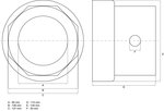 Naafmoersleutel achtkant voor R.O.R. aanhangers 127 mm