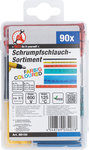 Assortiment krimpkous gekleurd 90-delige