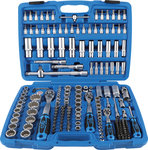 Bgs Technic Socket Set Gear Lock 6.3 mm (1/4) drive/10 mm (3/8) / 12.5 mm (1/2) 192-delig
