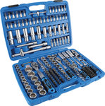 Bgs Technic Socket Set Gear Lock 6.3 mm (1/4) drive/10 mm (3/8) / 12.5 mm (1/2) 192-delig