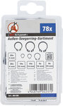 Bgs Technic Extern circlip assortiment Diameter 8 - 19 mm 78 delig