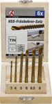 Bgs Technic Freesboor, HSS, 6 delig, 3 - 8 mm
