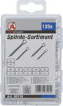 Splitpen assortiment Ø 1,6 - 3,2 mm 135-dlg