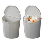 Afvalbak met deksel 10L voor caravan/camper