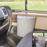 Afvalbak met deksel 10L voor caravan/camper