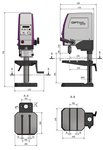 Tafelboormachine vario diameter 16 mm 1x230V