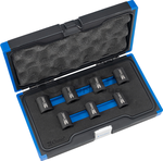 Specialistische doppen, conische linkse draad, 7 stuks 1/2